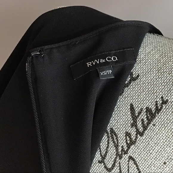 RW&CO Peekaboo Shoulder Shift Dress - Picture 6 of 8